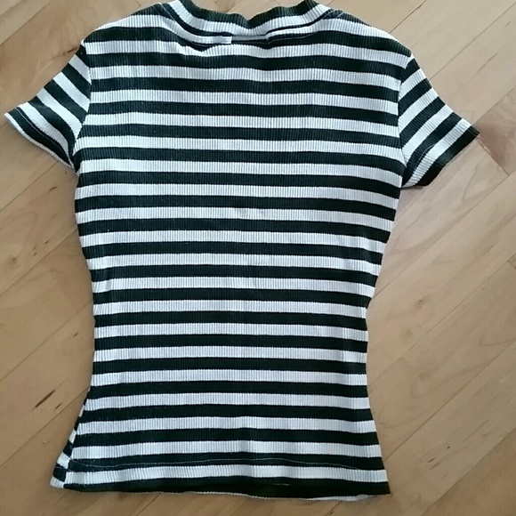 Wild Fire stripe stretchy top - Picture 4 of 5